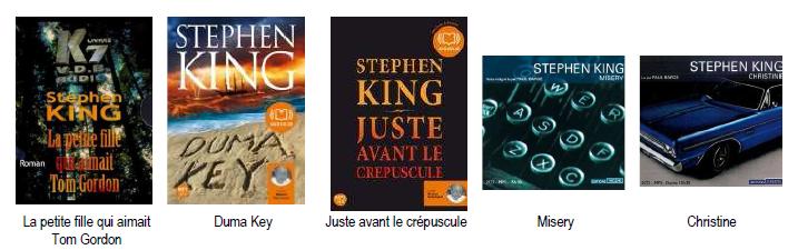 [livres audios Stephen King - Photo]