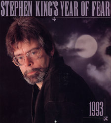 stephen king calendar 1993
