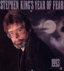 photo de stephen king - calendar 1993