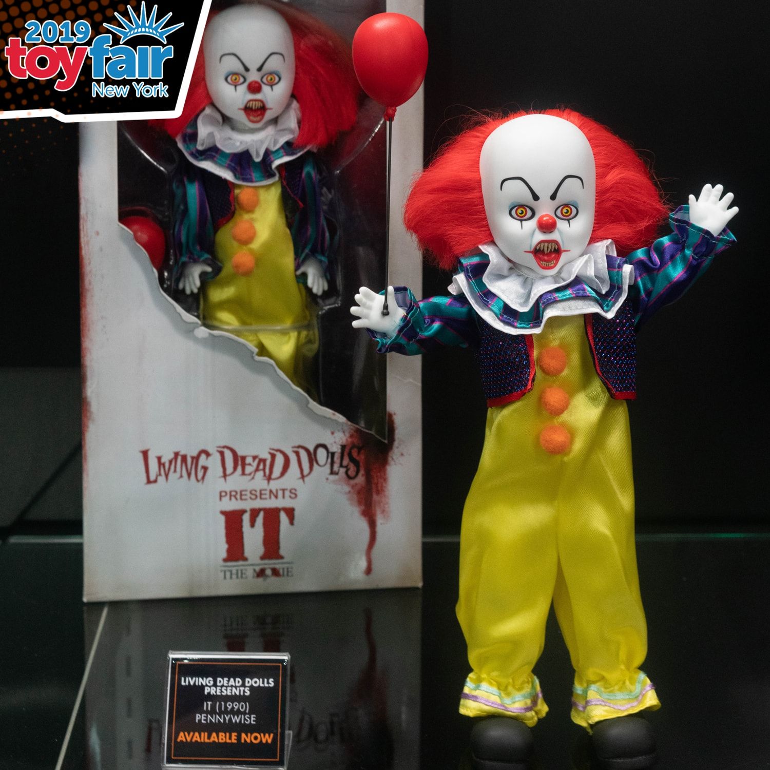 Living Dead Doll Pennywise 1990 Mezco Toy Fair 2019