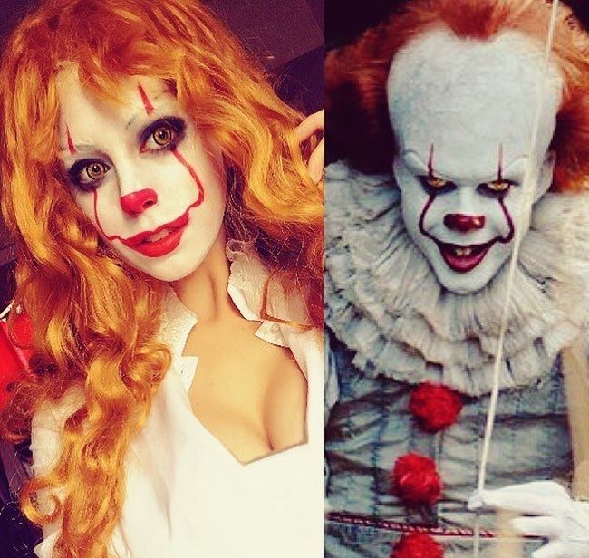 Pennywise Makeup Instagram 16