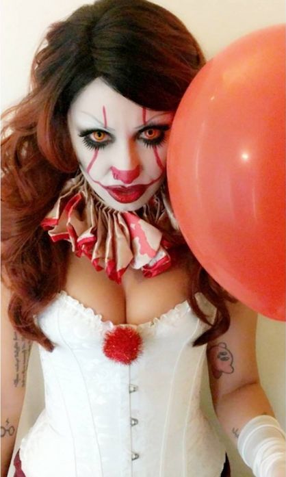 Pennywise Makeup Instagram 18