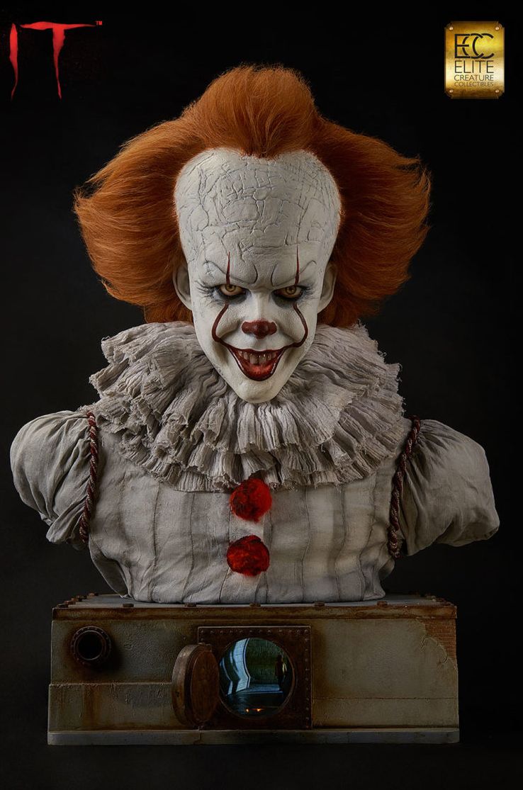 Buste Grippe Sou Pennywise 2017 Elite Creature Collectibles 10
