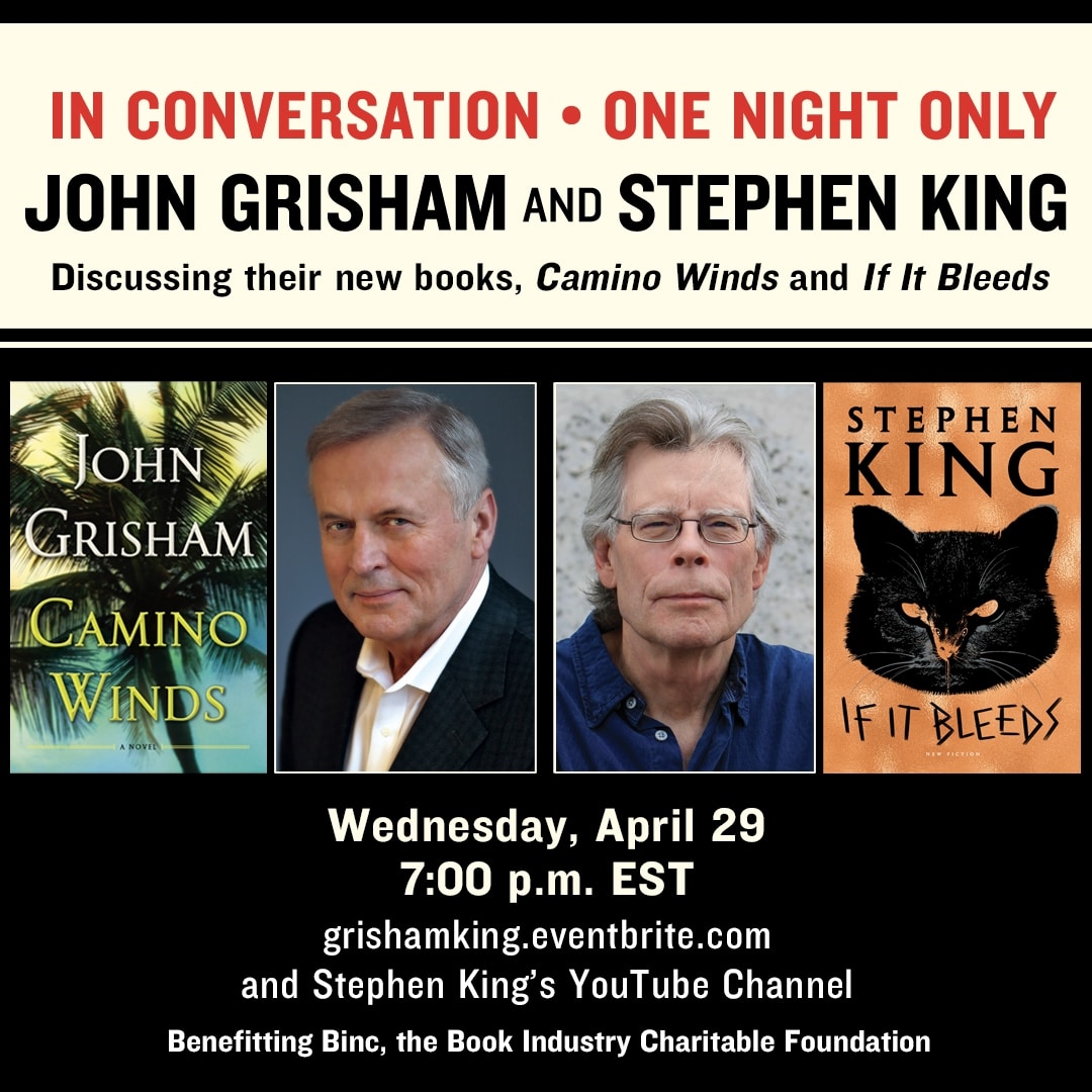 John Grisham Stephen King Youtube