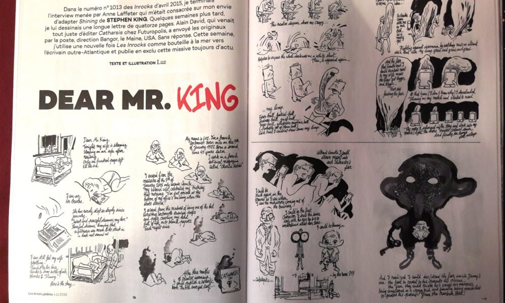 Luz Lettre Stephenking Shining Lesinrocks