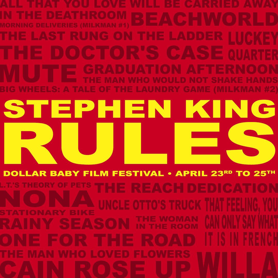 Stephenkingrules Dollarbaby Festival Poster