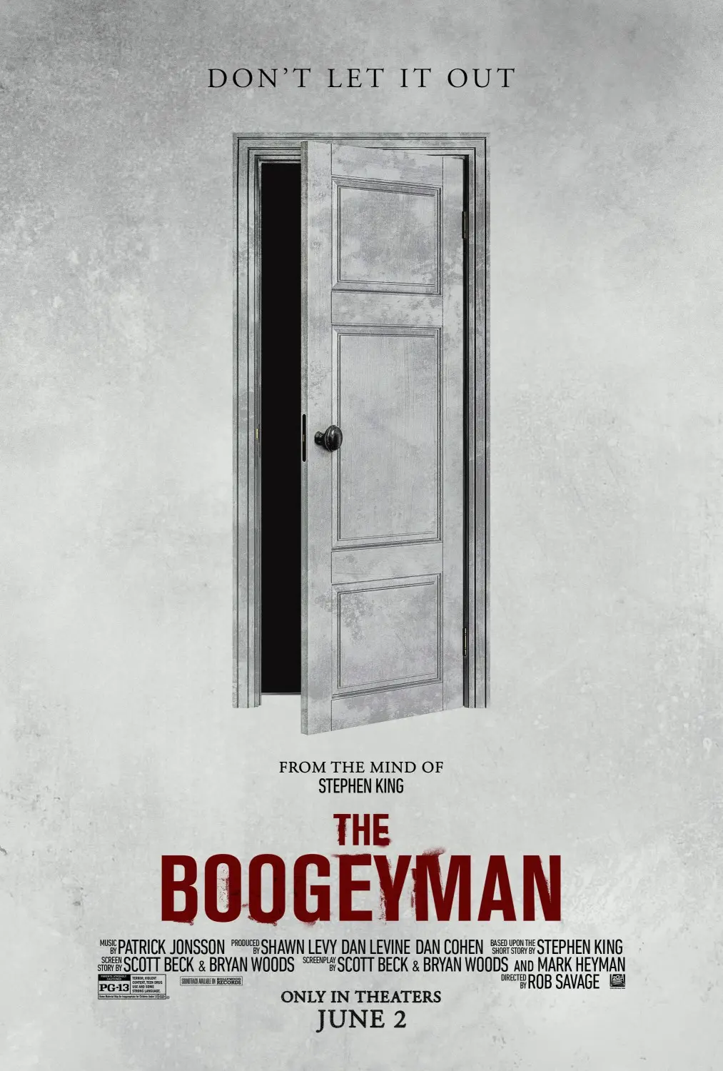 Theboogeyman Us Film Stephenking Poster Officiel 2023