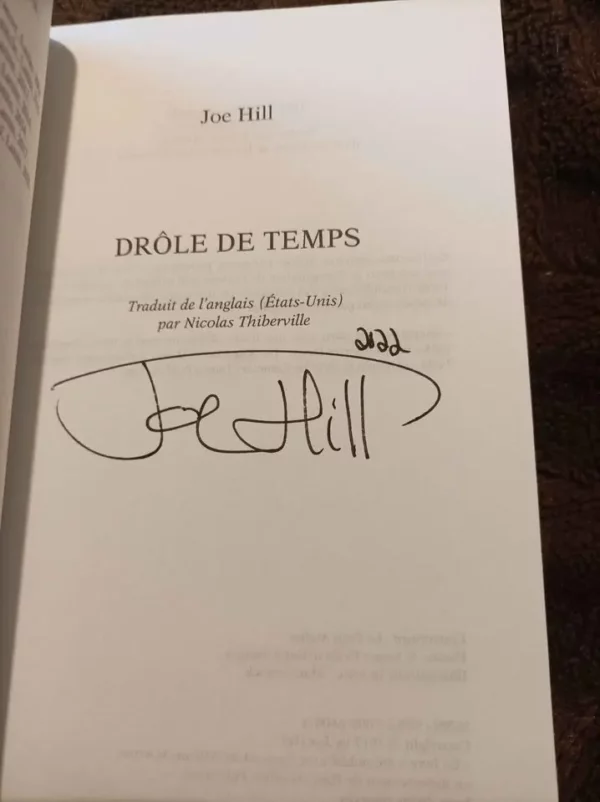 Droledetemps Dedicace Joehill 01