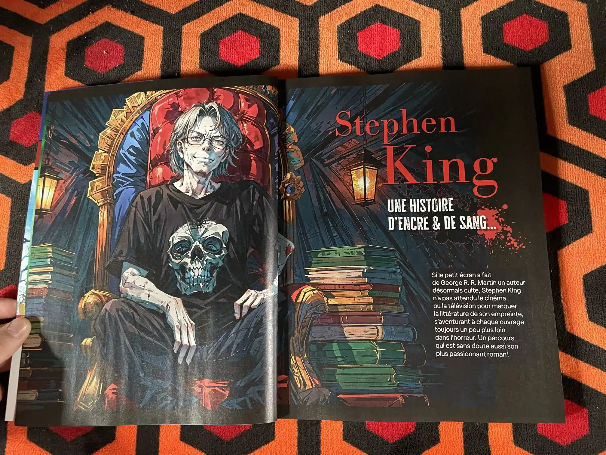 Popup Stephenking Histoire Encre Sang Photo 3