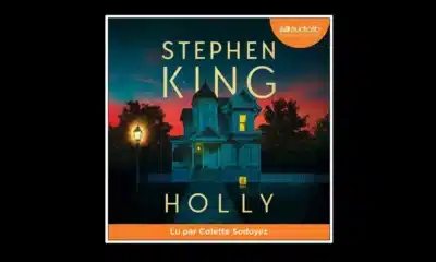 Couverture Roman Holly Stephen King Audiolib Cover