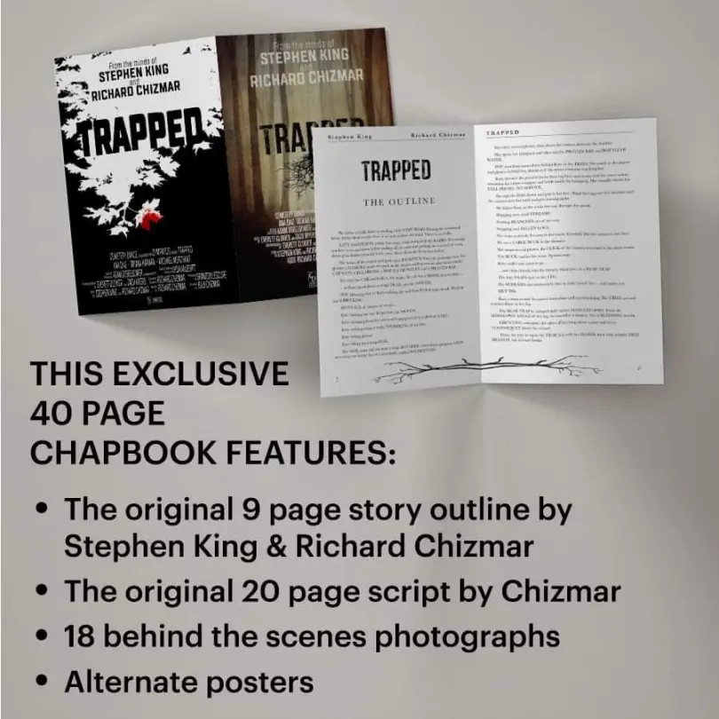 Trapped Livret Chapbook Stephenking Richardchizmar 01