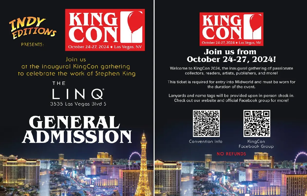 Kingcon Convention Stephenking Lasvegas 2