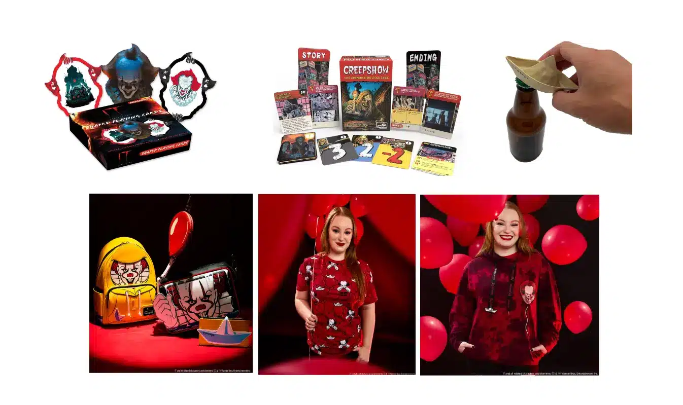 Jeux de cartes, décapsuleurs et sac à dos inspirés de Grippesou et de