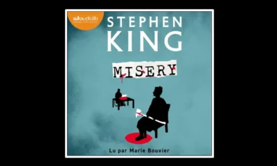 Misery Audiolib Stephenking Livre Audio Cover