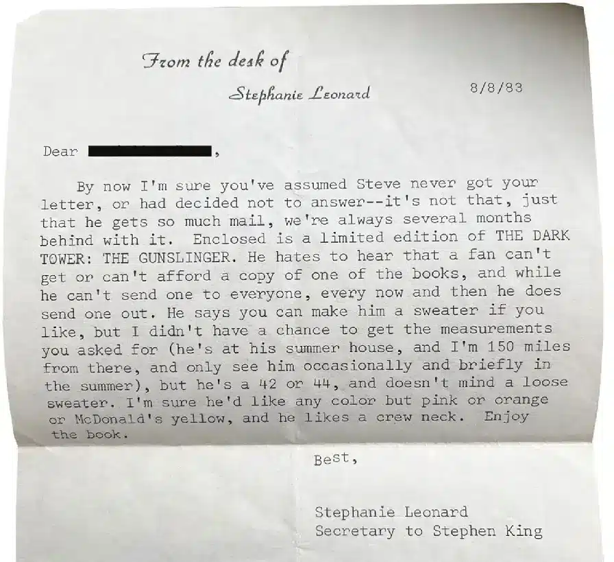 Anecdote Stephenking Pull Contre Un Livre 03