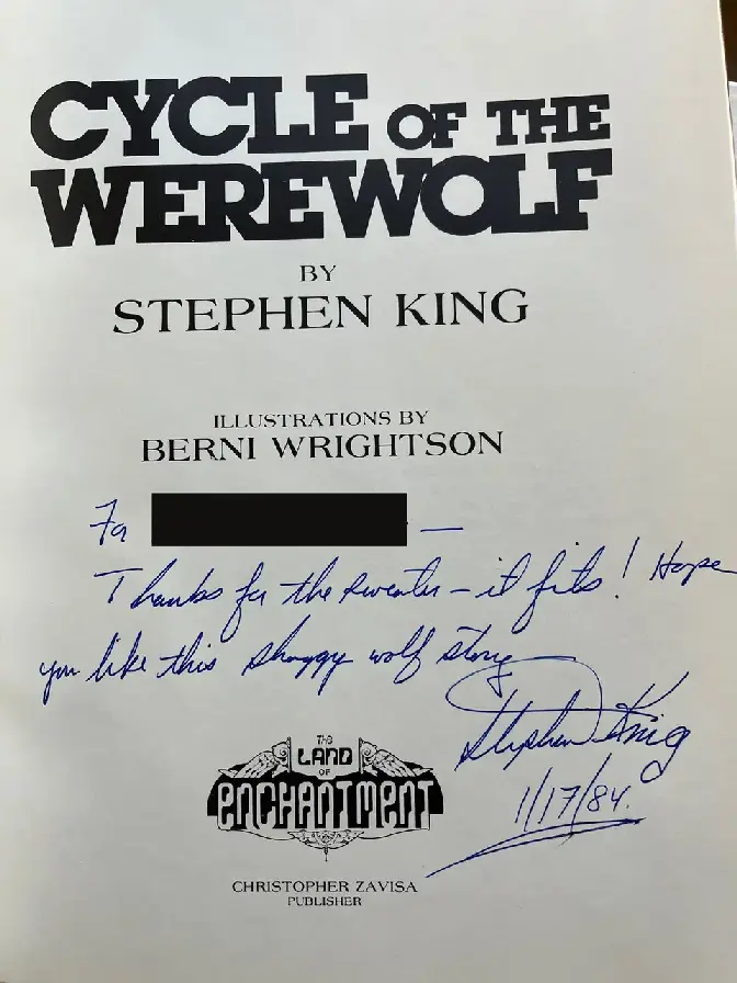 Anecdote Stephenking Pull Contre Un Livre 04