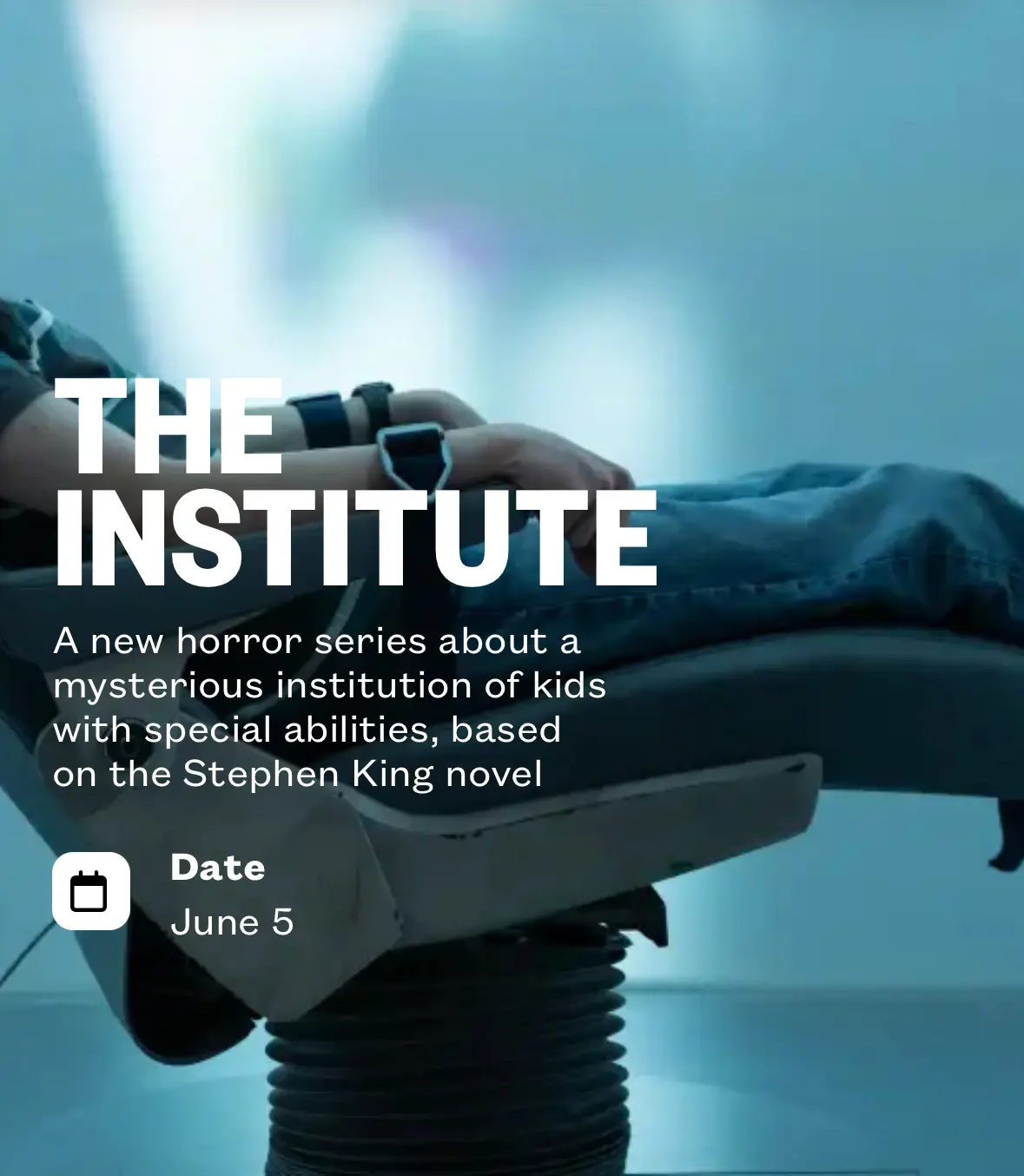 Theinstitute Stephenking Serie Festival