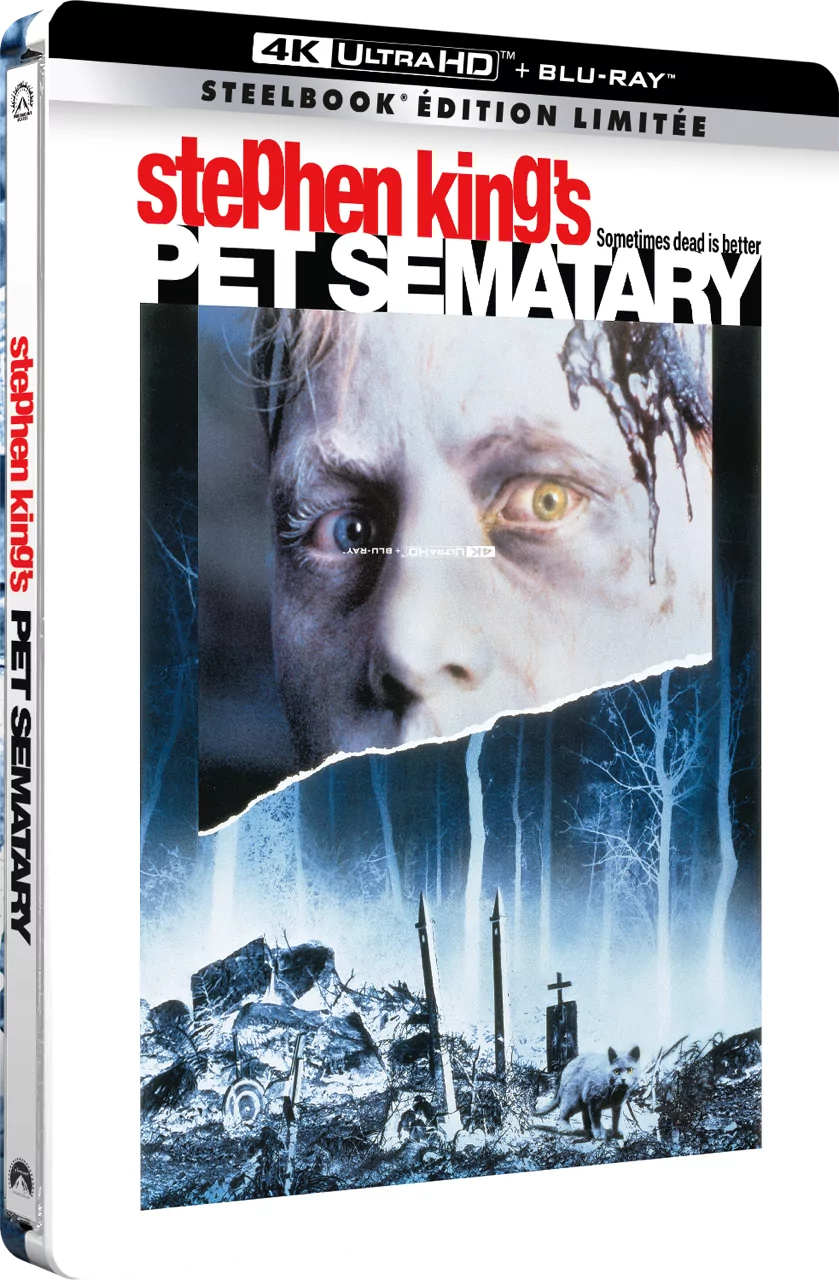 Simetierre 1989 Esc Editions 4k Bluray Limitee