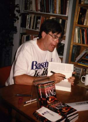 Stephen King booksigning