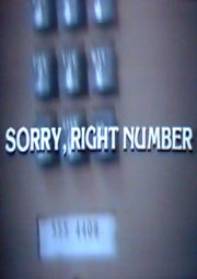 Sorry, right number