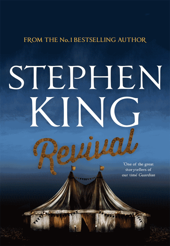 Revival Stephen King, Hodder & Stoughton, animated UK cover