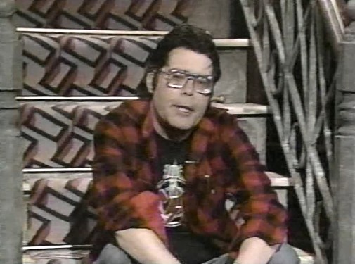 Stephen King MTV Guest, 1986