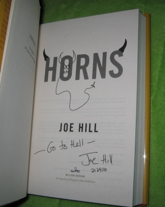 doodle illustration de joe hill horns
