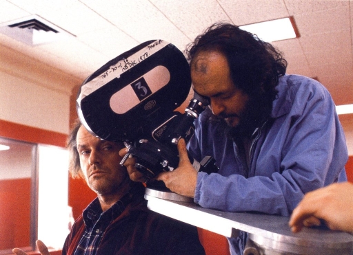 Photos du tournage de SHINING de Stanley Kubrick et Stephen King