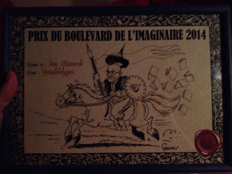 prix boulevard de l'imaginaire, 2014